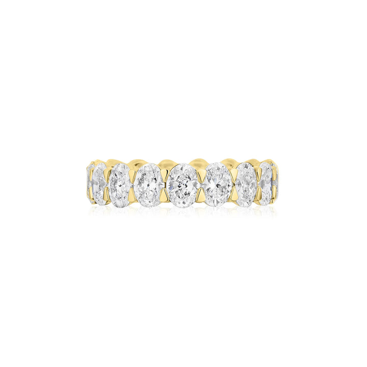 Oval Eternity Band