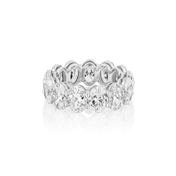 Oval Eternity Band