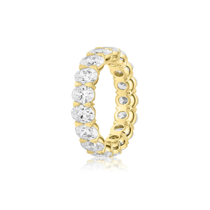 Oval Eternity Band