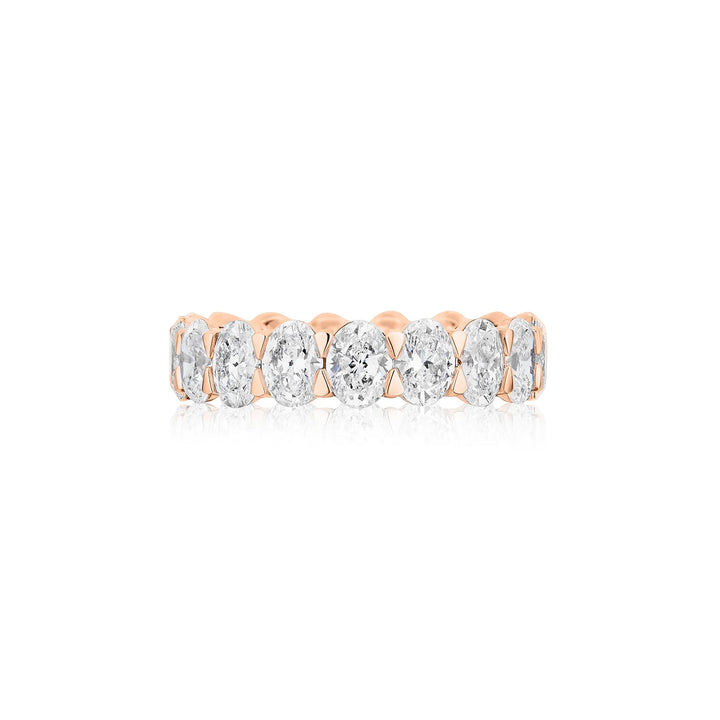 Oval Eternity Band