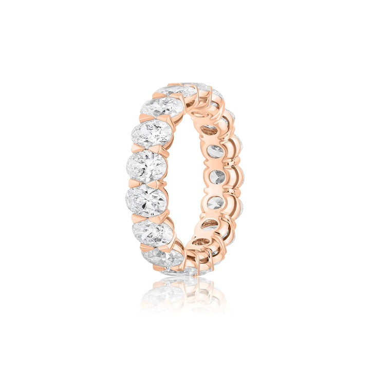 Oval Eternity Band