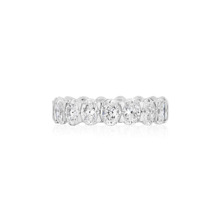 Oval Eternity Band