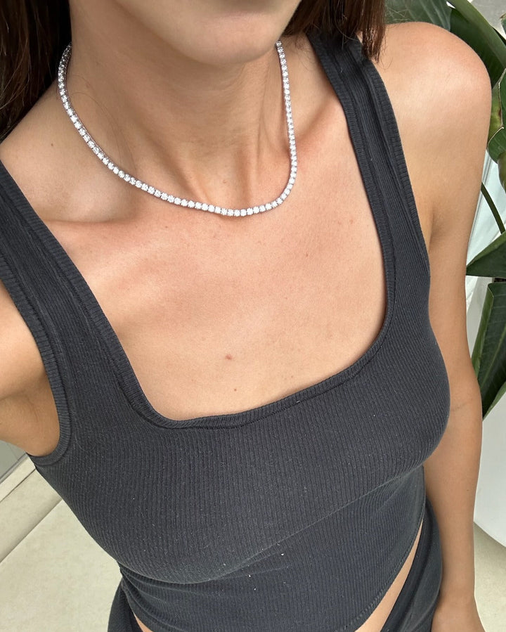 Diamond Tennis Necklace