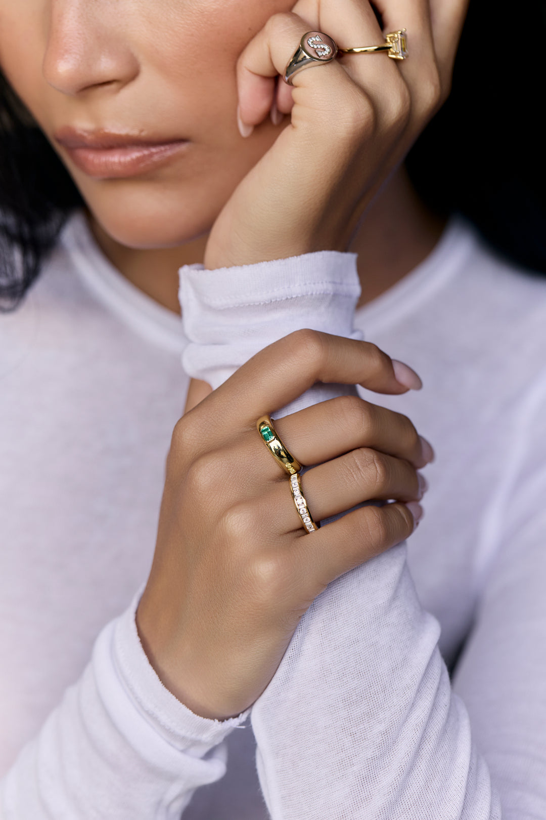 Alternating Diamond Band