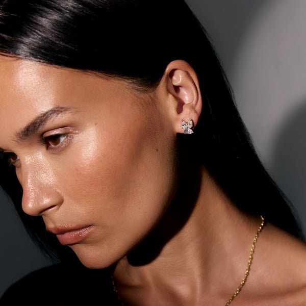 Pear Cluster Earrings