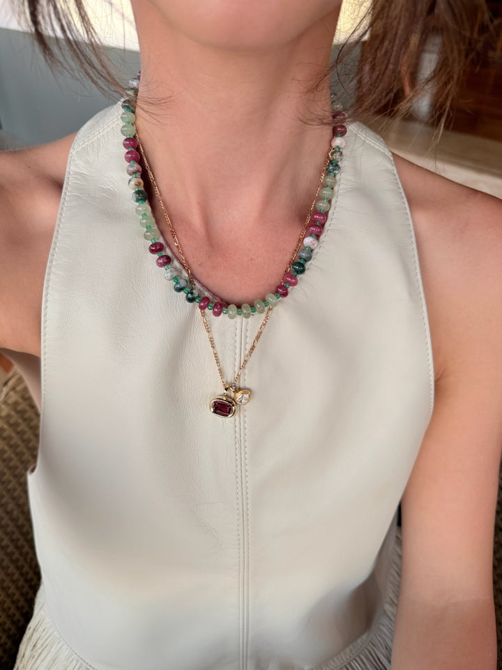 Sangria Puddle Pendant
