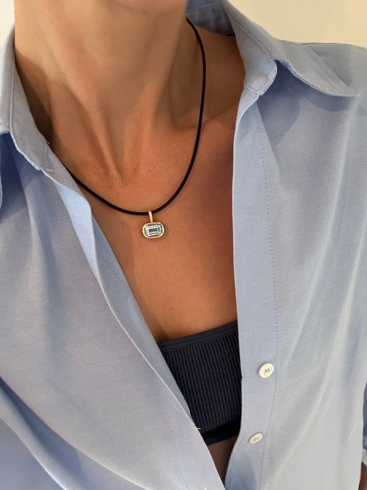 Leather Cord Necklace
