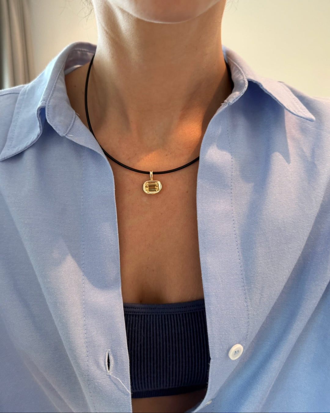 Leather Cord Necklace