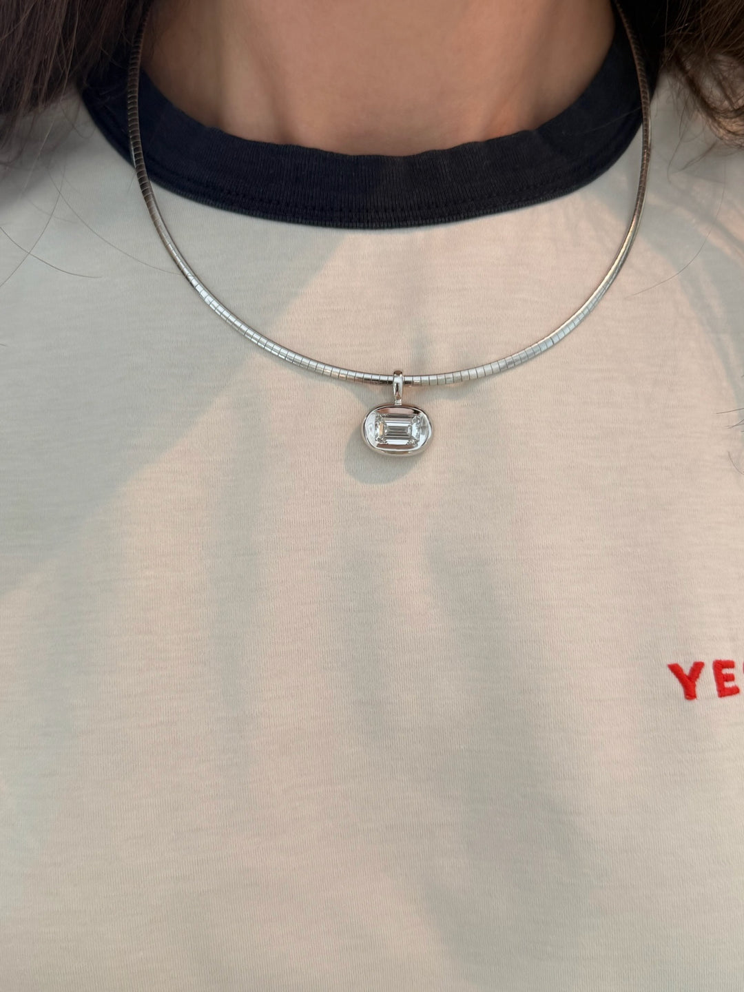 Diamond Puddle Pendant