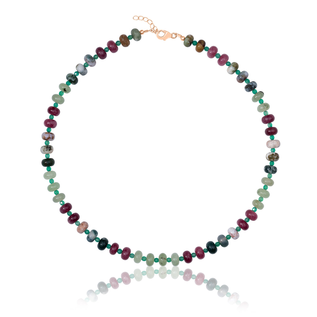 Gemstone Beaded Necklace