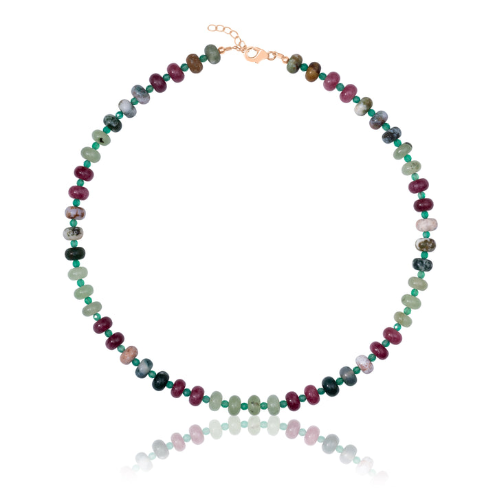 Gemstone Beaded Necklace
