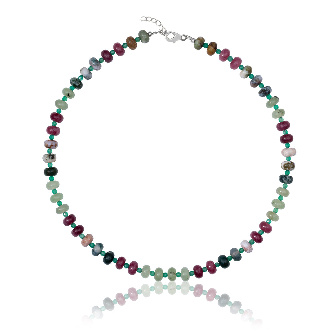 Gemstone Beaded Necklace
