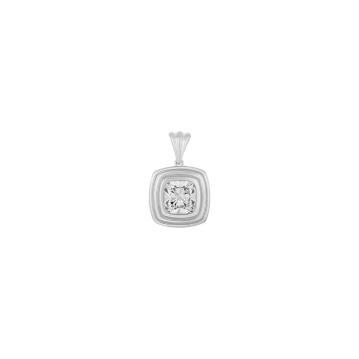 Triple Bezel Cushion Pendant