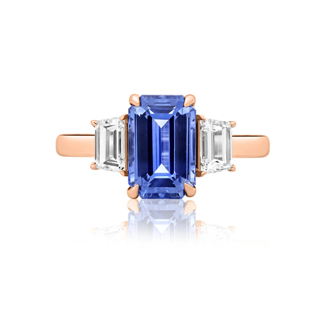 Three Stone Engagement Ring
