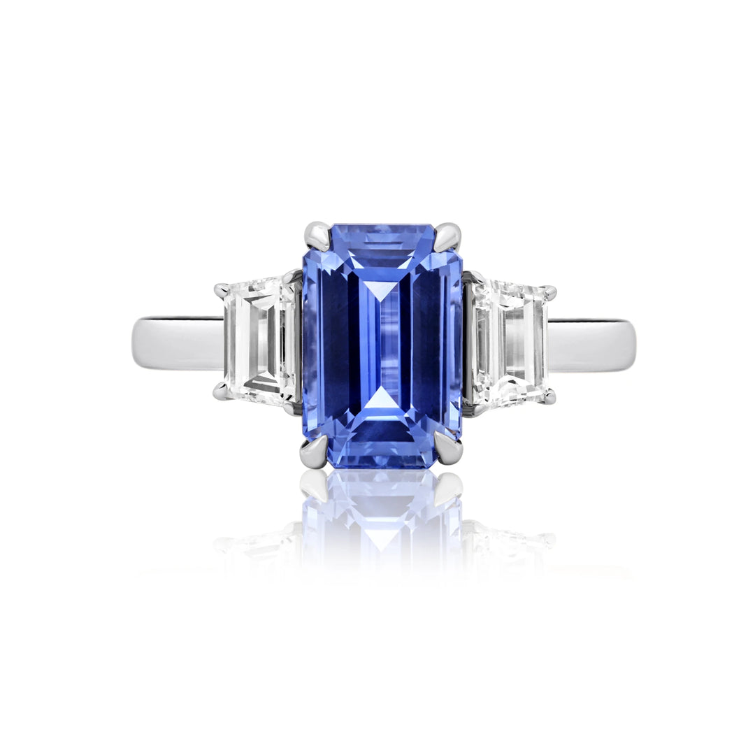 Three Stone Engagement Ring