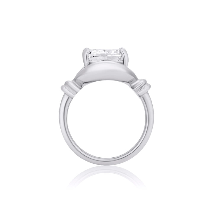 Cushion Diamond Double Wrap Ring